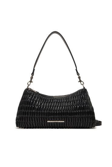 Calvin Klein Jeans Дамска чанта Ruched Layla Shoulder Bag LV04K3088G Черен - Mera.bg