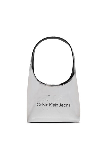 Calvin Klein Jeans Дамска чанта Sculpted Arc Shoulderbag22 K60K611860 Сребрист - Mera.bg
