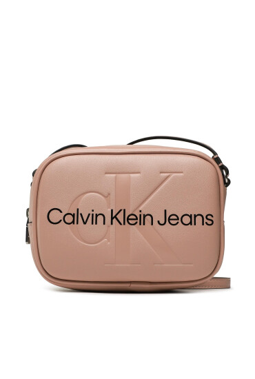 Calvin Klein Jeans Дамска чанта Sculpted Camera Bag K60K607202 Розов - Mera.bg