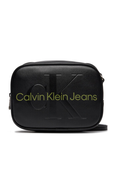 Calvin Klein Jeans Дамска чанта Sculpted Camera Bag18 Mono K60K610275 Черен - Mera.bg