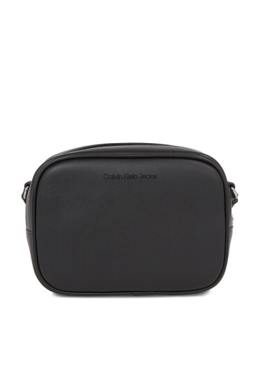 Calvin Klein Jeans Дамска чанта Sculpted Camera Bag18 Mono K60K610275 Black With Rose 01F - Mera.bg