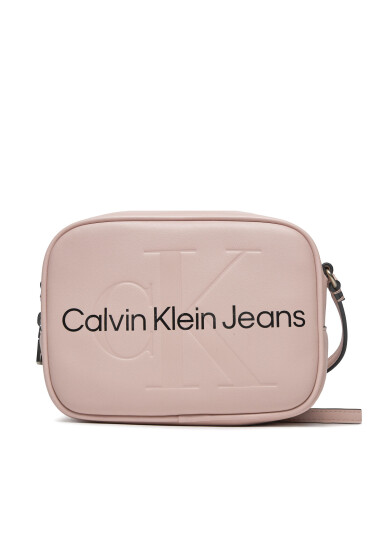 Calvin Klein Jeans Дамска чанта Sculpted Camera Bag18 Mono K60K610275 Розов - Mera.bg