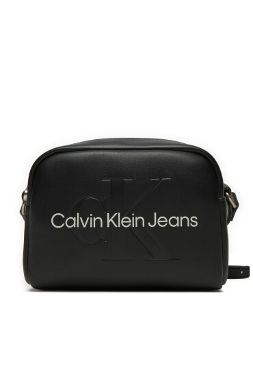 Calvin Klein Jeans Дамска чанта Sculpted Camera Bag18 Mono K60K612220 Черен - Mera.bg