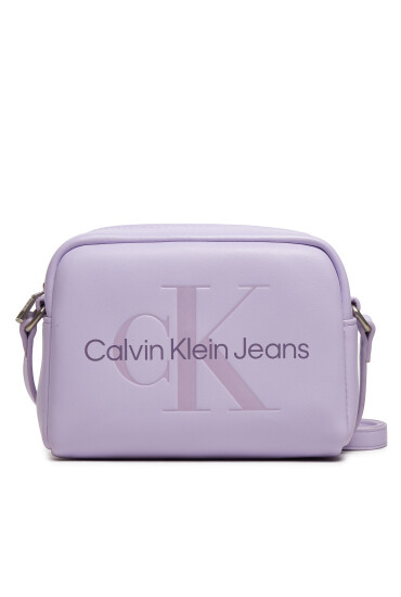 Calvin Klein Jeans Дамска чанта Sculpted Camera Bag18 Mono K60K612220 Виолетов - Mera.bg
