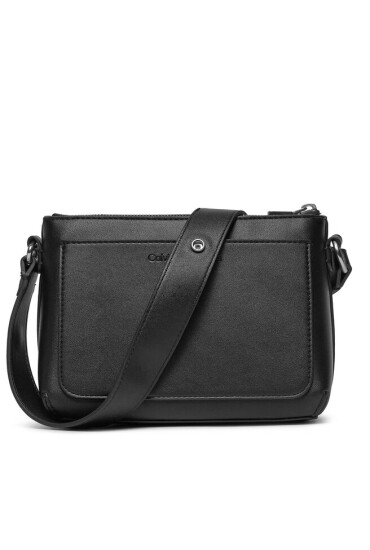 Calvin Klein Jeans Дамска чанта Sculpted Camera Pouch21 Mono K60K610681 Black/Metallic Logo 0GL - Mera.bg