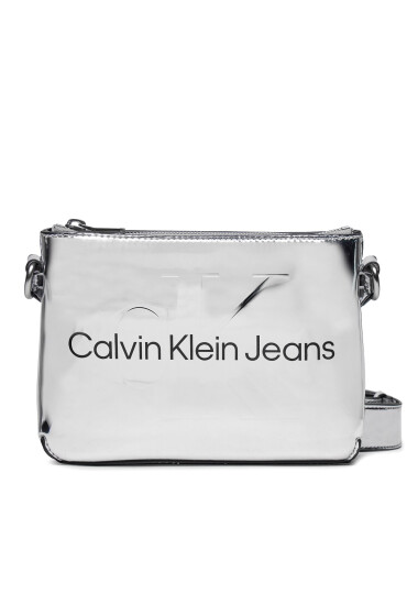 Calvin Klein Jeans Дамска чанта Sculpted Camera Pouch21 Mono S K60K611862 Сребрист - Mera.bg