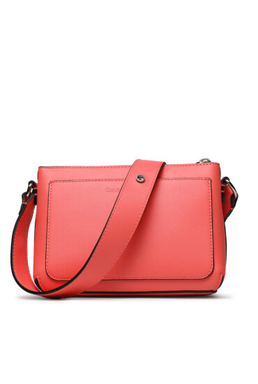 Calvin Klein Jeans Дамска чанта Sculpted Camera Pouch2I Mono K60K610681 Коралов - Mera.bg