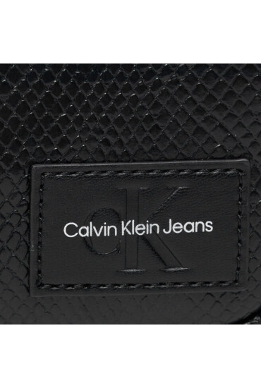 Calvin Klein Jeans Дамска чанта Sculpted Camerabag18 Snake K60K611518 Черен - Mera.bg