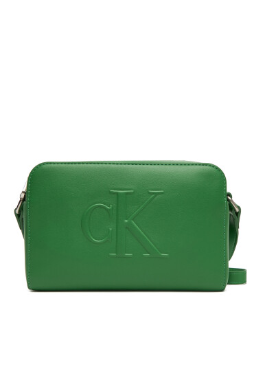 Calvin Klein Jeans Дамска чанта Sculpted Ew Camera Bag LV04K3036G Зелен - Mera.bg