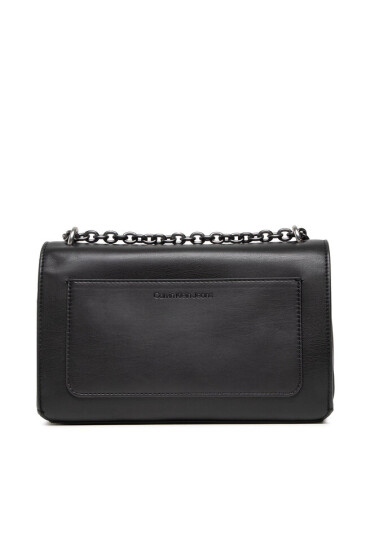 Calvin Klein Jeans Дамска чанта Sculpted Ew Flap Conv25 Spec K60K610072 Черен - Mera.bg