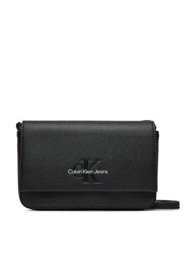 Calvin Klein Jeans Дамска чанта Sculpted Ew Flap K60K612375 Черен - Mera.bg