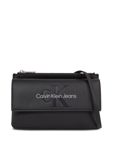Calvin Klein Jeans Дамска чанта Sculpted Ew Flap Xbody Mono K60K610579 0GJ - Mera.bg