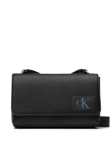Calvin Klein Jeans Дамска чанта Sculpted Ew Flap25 Twill K60K610303 Черен - Mera.bg