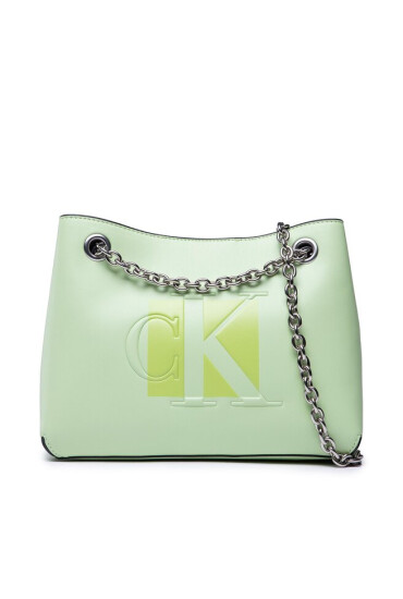Calvin Klein Jeans Дамска чанта Sculpted Shoulder Bag24 Chain K60K609767 LT6 - Mera.bg
