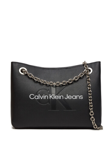 Calvin Klein Jeans Дамска чанта Sculpted Shoulder Bag24 Mono K60K607831 Черен - Mera.bg