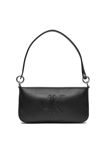 Calvin Klein Jeans Дамска чанта Sculpted Shoulder K60K612725 Черен - Mera.bg