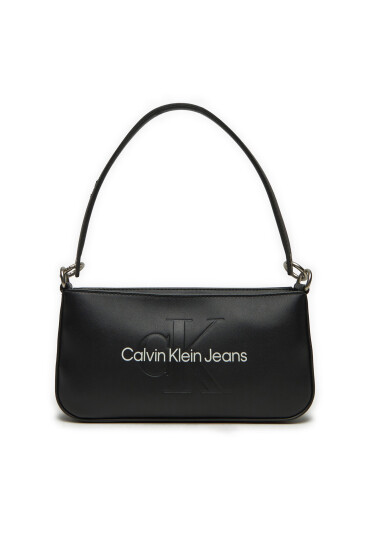 Calvin Klein Jeans Дамска чанта Sculpted Shoulder Pouch25 Mono K60K610679 Черен - Mera.bg