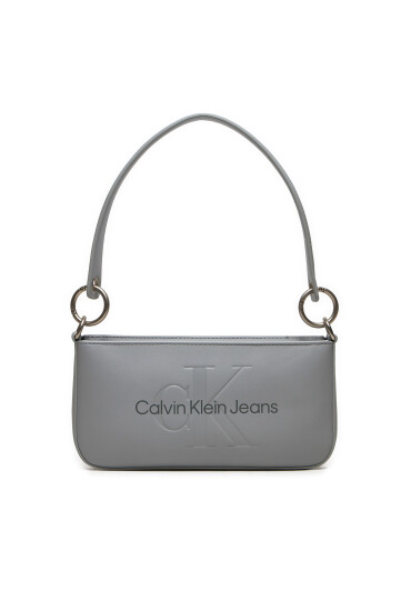 Calvin Klein Jeans Дамска чанта Sculpted Shoulder Pouch25 Mono K60K610679 Сив - Mera.bg