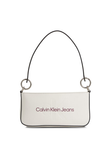 Calvin Klein Jeans Дамска чанта Sculpted Shoulder Pouch25 Mono K60K610679 Ivory YBI - Mera.bg