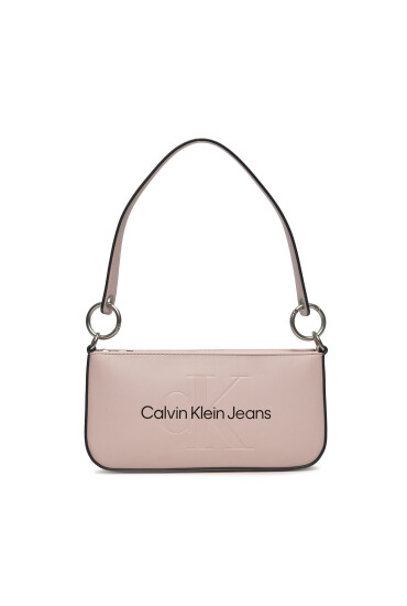 Calvin Klein Jeans Дамска чанта Sculpted Shoulder Pouch25 Mono K60K610679 Розов - Mera.bg