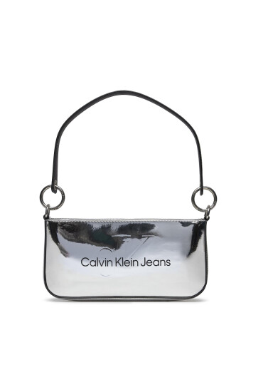 Calvin Klein Jeans Дамска чанта Sculpted Shoulder Pouch25 Mono S K60K611857 Сребрист - Mera.bg
