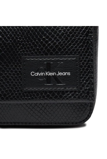 Calvin Klein Jeans Дамска чанта Sculpted Wallet Ph Cb 19 Snake K60K611528 Черен - Mera.bg