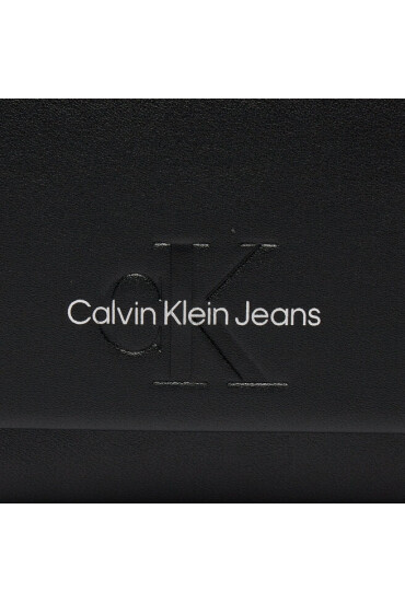 Calvin Klein Jeans Дамска чанта Sculpted Wallet Ph Cb19 Mono K60K611543 Black/Metallic Logo 0GL - Mera.bg