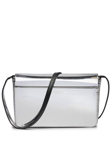 Calvin Klein Jeans Дамска чанта Sculpted Wallet Ph Cb19 Mono S K60K611865 Сребрист - Mera.bg