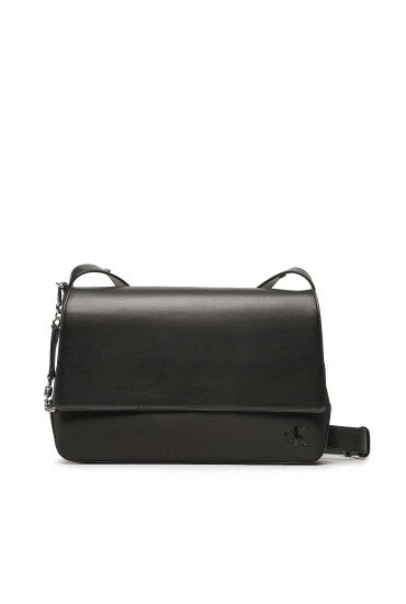 Calvin Klein Jeans Дамска чанта Scuplted Flat Crossbody33 Mix K60K610313 Черен - Mera.bg