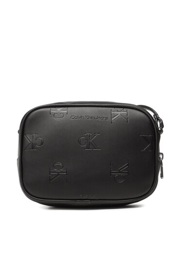 Calvin Klein Jeans Дамска чанта Sleek Camera Bag 18 Aop K60K610322 Черен - Mera.bg