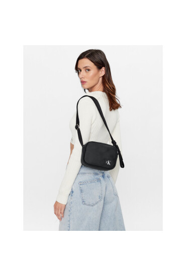 Calvin Klein Jeans Дамска чанта Tagged Camera Bag 18 K60K610836 Черен - Mera.bg