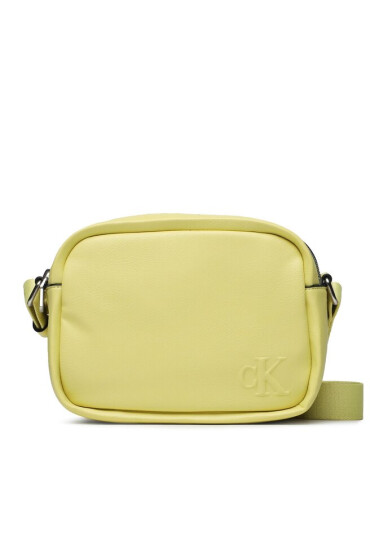 Calvin Klein Jeans Дамска чанта Ultralight Dblzip Camera Bag21 Pu K60K610326 Жълт - Mera.bg