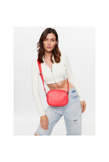 Calvin Klein Jeans Дамска чанта Ultralight Dblzip Camera Bag21 Pu K60K610326 Розов - Mera.bg
