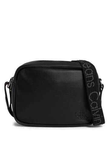 Calvin Klein Jeans Дамска чанта Ultralight Dblzip Camerabag21 Pu K60K611554 Черен - Mera.bg