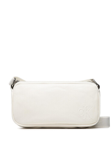 Calvin Klein Jeans Дамска чанта Ultralight Ew Dbl Camera Bag20 K60K610079 Бял - Mera.bg