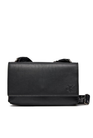 Calvin Klein Jeans Дамска чанта Ultralight Ew Flap25 Pu K60K611556 Черен - Mera.bg
