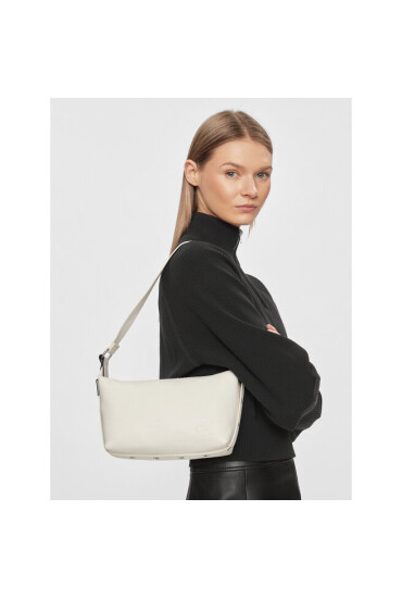 Calvin Klein Jeans Дамска чанта Ultralight Shoulder Bag22 Pu K60K611227 Бял - Mera.bg