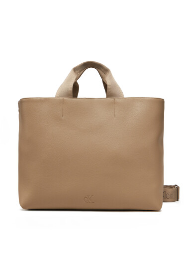 Calvin Klein Jeans Дамска чанта Ultralight Tote Pu LV04K3132G Бежов - Mera.bg