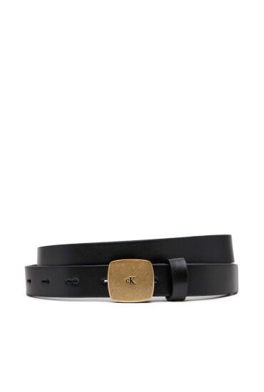 Calvin Klein Jeans Дамски колан Casual Plaque Buckle 20Mm LV04K7007G Черен - Mera.bg