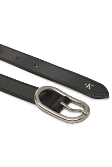 Calvin Klein Jeans Дамски колан Logo Rpund Classic Lthr Belt25mm K60K610709 Черен - Mera.bg