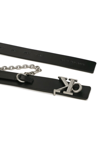 Calvin Klein Jeans Дамски колан Mono Hardware Leather Belt 30mm K60K610363 Черен - Mera.bg