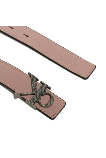 Calvin Klein Jeans Дамски колан Mono Hardware Leather Belt 30mm K60K610364 Розов - Mera.bg