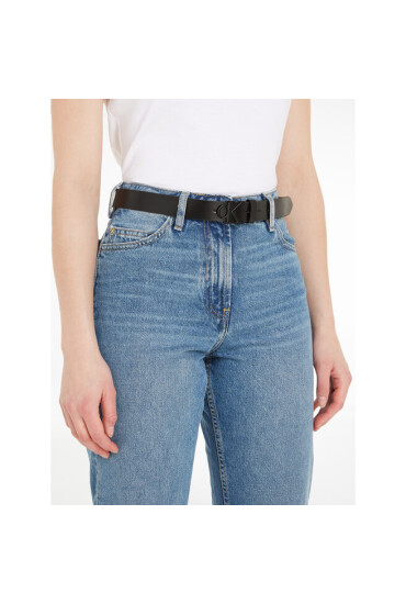 Calvin Klein Jeans Дамски колан Round Mono Lthr Black Belt K60K611247 Black BDS - Mera.bg