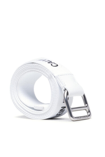 Calvin Klein Jeans Дамски колан Slider Webbing Belt 30mm K60K608292 Бял - Mera.bg