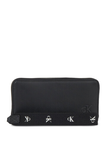 Calvin Klein Jeans Дамски портфейл Ultralight Za W/Wristlet Pu K60K610705 Черен - Mera.bg