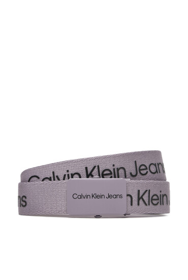 Calvin Klein Jeans Детски колан Canvas Logo Belt IU0IU00125 Виолетов - Mera.bg