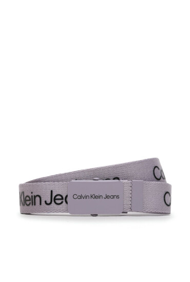 Calvin Klein Jeans Детски колан Canvas Logo Belt IU0IU00125 Виолетов - Mera.bg