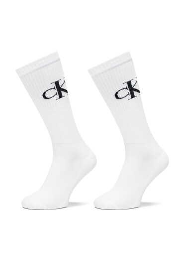 Calvin Klein Jeans Дълги чорапи 701228802 Бял - Mera.bg