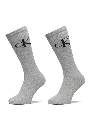 Calvin Klein Jeans Дълги чорапи 701228802 Сив - Mera.bg