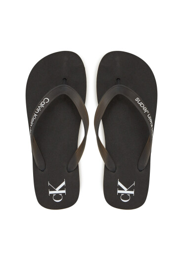 Calvin Klein Jeans Джапанки Beach Sandal Flatform Tpu YW0YW01830 Черен - Mera.bg